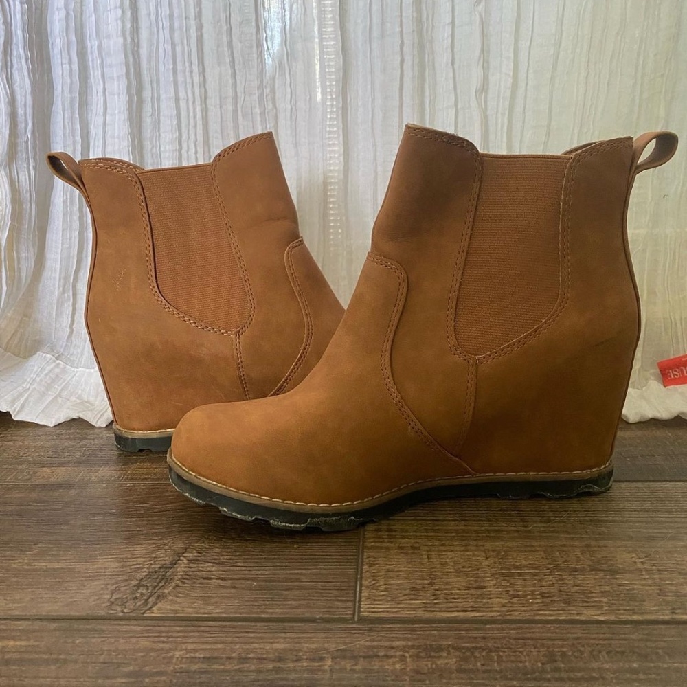 Universal Thread Ankle Bootie Wedges - image 1